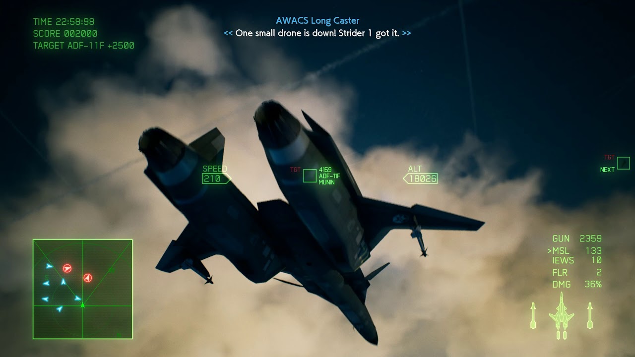 Ace Combat Infinity Excalibur Onslaught Ii First Impression By Moe Factor2