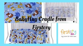 Babyhug Cozy Nest Cradle With Mosquito Net - Assembly