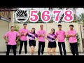 5678  dnnx remix  tiktok trend  zumba dance