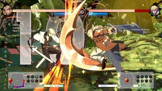 Corner-to-corner Leo Combo (from Back Stance)