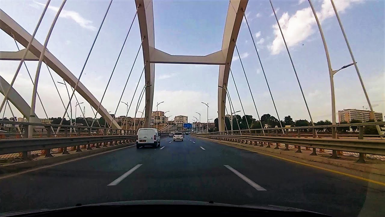 👍رحلة ممتعة كاملة من بوفاريك الى العاصمة👍4K SCENIC DRIVE BOUFARIK TO ALGIERS👍