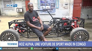 Un jeune congolais fabrique une voiture de sport