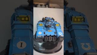 Ultramarines 1st company repulsor painted #40k #warhammer #spacemarines
