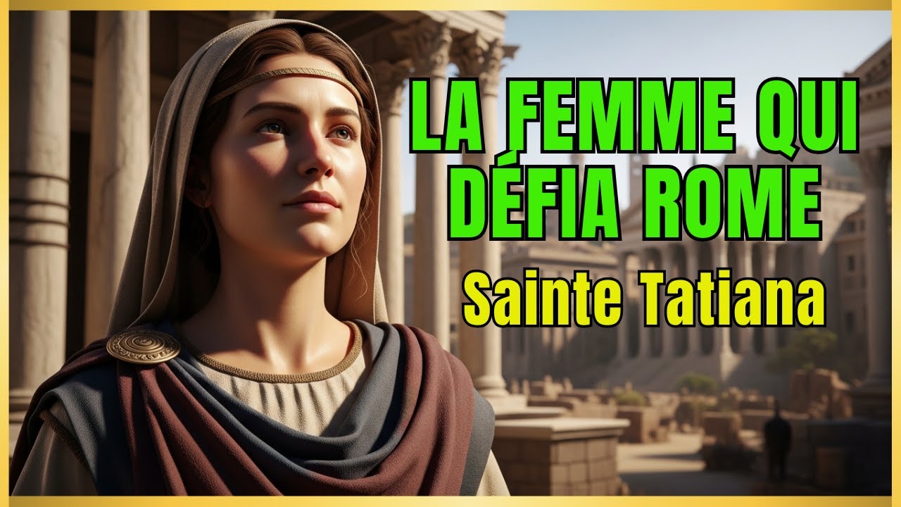 SAINTE TATIANA La Femme Qui Défia Rome et Fit S'effondrer le Temple d'Apollon