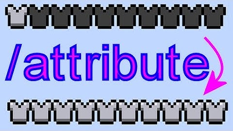 Redstone Commands: Episode 27 - Attribute [Java Edition 1.19.3]