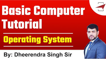 Basic Computer Tutorial | Operating System क्या होता है? | By Dheerendra Sir
