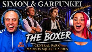 Paul Simon And Garfunkel, The Boxer, Central Park, Madison Square Garden Wolf Hunterz Reactions