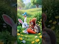 The Lucky carrot 🐇 🥕 | Cute rabbit story | 3D animation cartoon | Heartwarming cartoon✨#cute rabbit