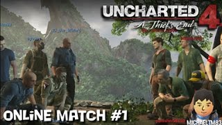 Uncharted 4 A Thiefs End Online Match #1 (PS4 1080p 60fps)