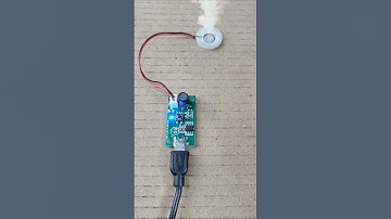 Device That Turns Water Into Mist | Mini Fog Maker Science Project