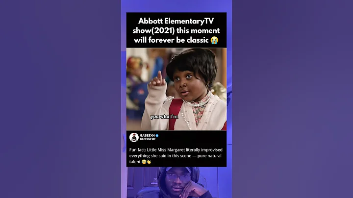 Abbott ElementaryTV show(2021) this moment will forever be iconic