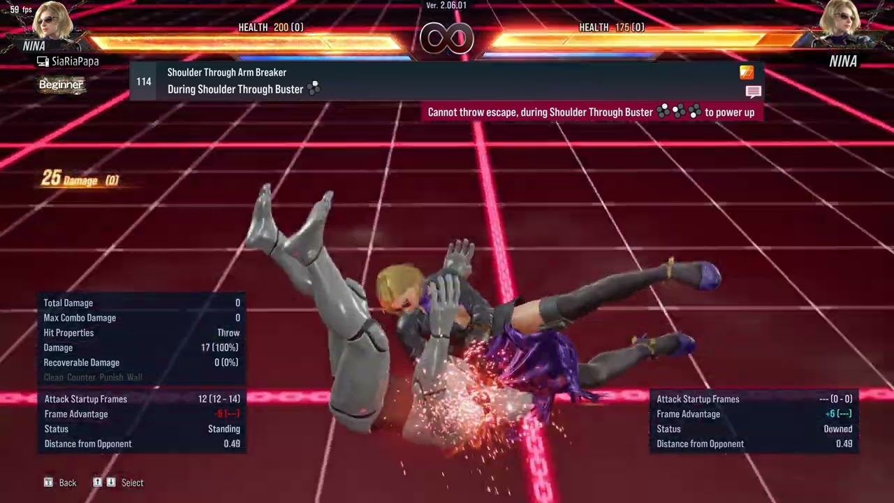 114. Shoulder Through Arm Breaker