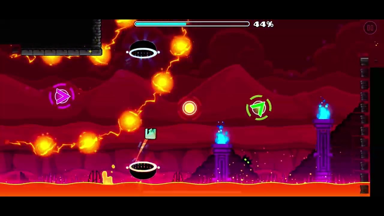 Dash (100%, All Coins) Geometry Dash level 22 - YouTube