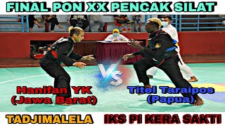 HANIFAN YK (JABAR) VS TIEL TARAIPOS (PAPUA) ||FINAL KELAS D PUTRA PON XX PAPUA