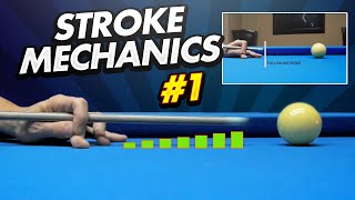 Professional Pool Stroke Mechanics #1  Free Pool Lessons