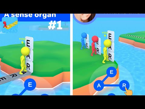 Word Race! - New Release - Hyper Hybrid Casual - Gameplay Walkthrough (iOS & Android)