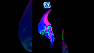 Liquid Gradient Effect in Photoshop #shortsyoutube #shortvideo #neon