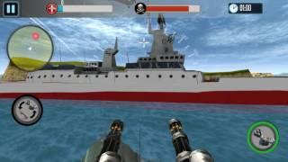 navy gunner shoot war (2016 ) games android screenshot 5