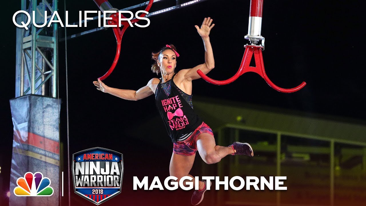Maggi Thorne At The Minneapolis City Qualifiers American Ninja 