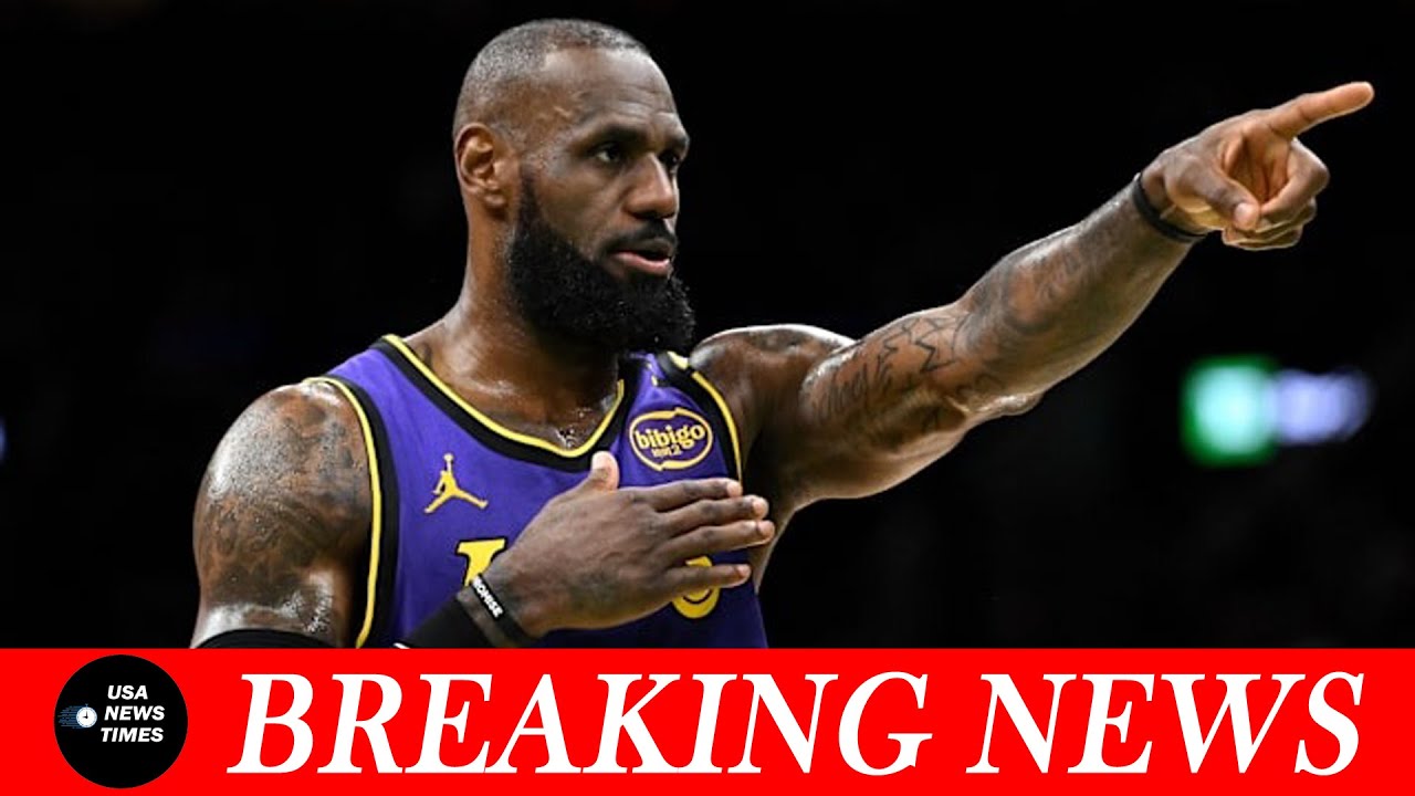 Lakers' LeBron James Provides Big Update on Significant Injury Suffered ...
