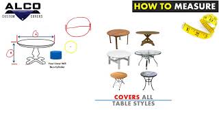 How to Measure For A Outdoor Round Table Cover