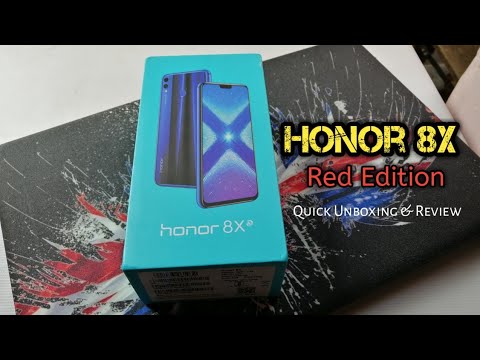 Honor 8x Red