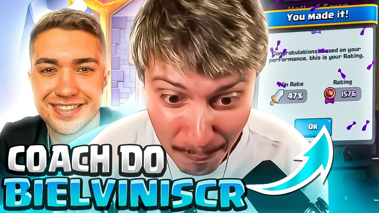 FOI ASSIM QUE EU PEGUEI MAIOR CAMPEÃO NO CLASH ROYALE 🔥 ft. Bielviniscr