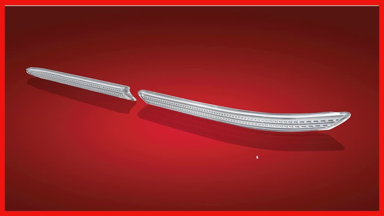Inserti Decorative Per Bisacce Honda GL1800 Gold Wing 2001-2010 – Show Chrome Accessories 52-612 – Set 4 Pezzi Cromati