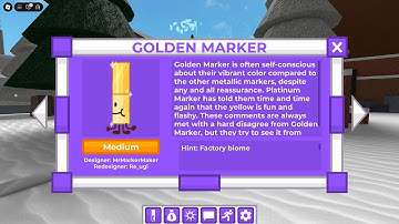 How to get GOLDEN MARKER in FIND THE MARKERS [NEW UPDATE] ROBLOX !