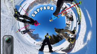 A beautiful Snowboard day in Sappada 2026 | Insta360 X5