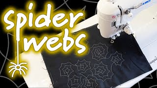 Let&#39;s Quilt a Spider Web!  A Complete Free Motion Quilting Tutorial for any Sewing Machine.