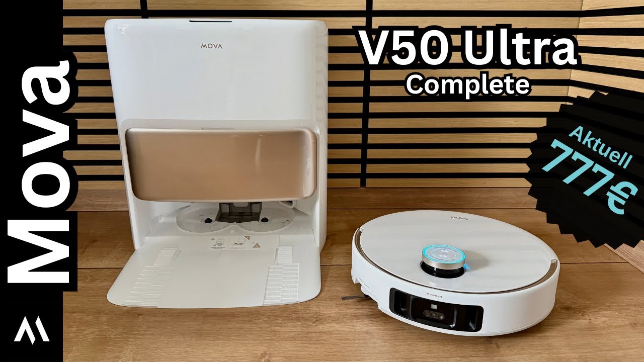 Mova V50 Ultra Complete – Was dieser Saugroboter alles kann, ist verrückt!