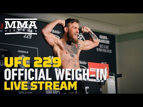 UFC 229 Official Weigh-ins - MMA Fighting