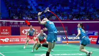 UNBELIEVABLE BADMINTON RALLY | Craziest Moments Left Everyone Shocked