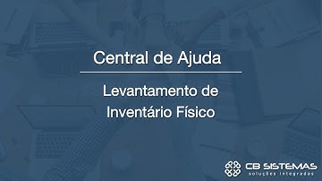 Inventário Físico de Estoque – ERP Tutom