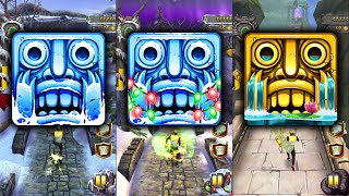 Temple Run 2 Frozen Shadows Vs Frozen Festival Vs Enchanted Palace - endless run 3 in 1 gameplay