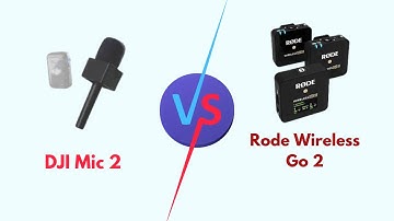 DJI Mic 2 Vs Rode Wireless Go 2 (Specs, Sound Quality, Battery Life, Performance, Features, Better)
