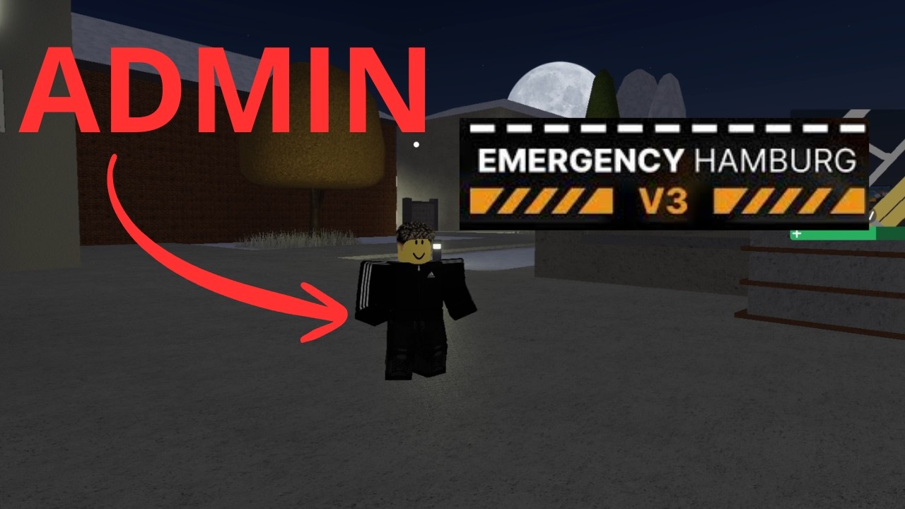 TUTO :ADMIN sur ROBLOX emergency hamburg !!!