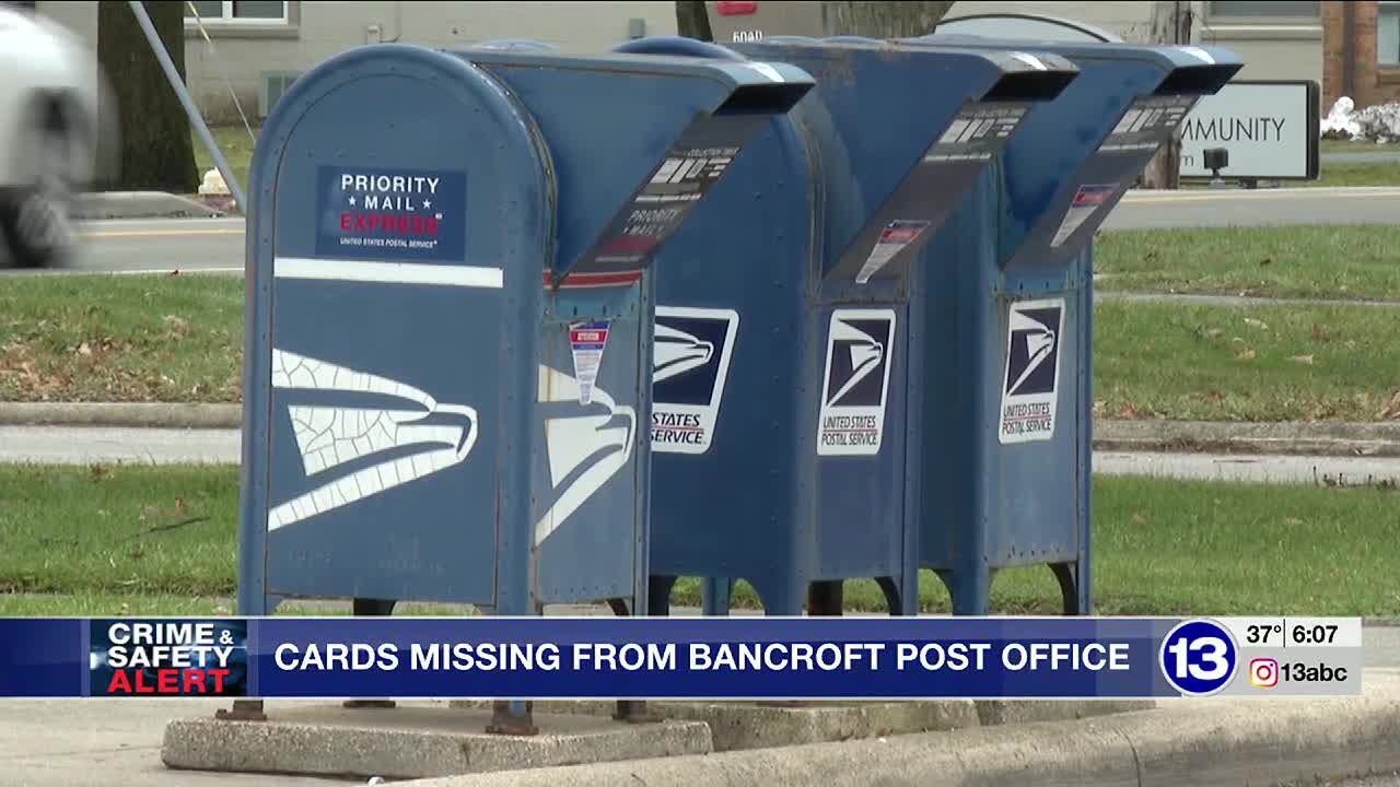 Cards missing from Bancroft post office YouTube
