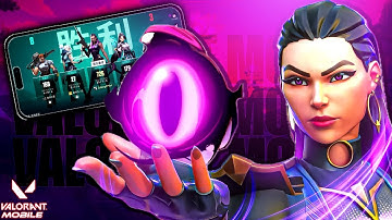 VALORANT MOBILE BETA TEST REYNA GYROSCOPE GAMEPLAY