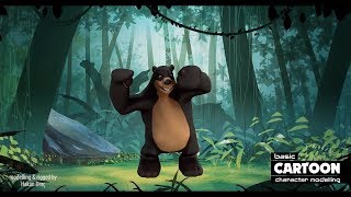 Basic 3D cartoon Character Modelling (Speed Timelapse)