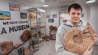 Shocking transformation: We turned an abandoned office into a Paleontological Museum