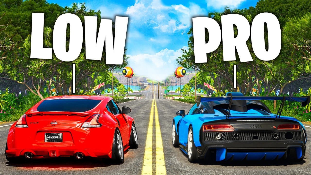 STANCED vs PRO CARS In The CREW MOTORFEST