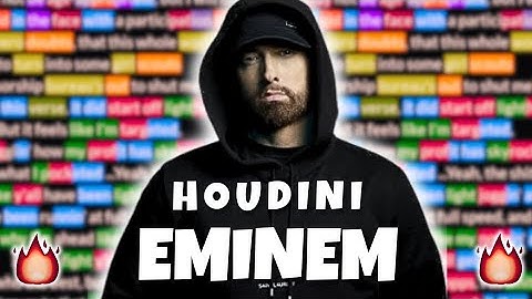Eminem - Houdini | RHYMES HIGHLIGHTED,  2nd verse