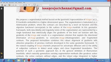 Harmonic Active Contours