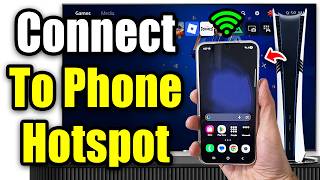 How To Connect PS5 To Samsung Phone Hotspot