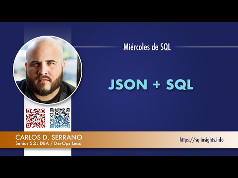 Video: ¿El servidor sql tiene un tipo de datos json?