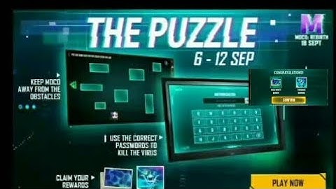 How to complete Moco puzzle event