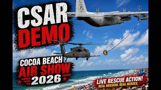 FULL CSAR MISSION DEMO 🚁 USAF Pavehawk + C-130 | Air Show 2026 Pt. 2