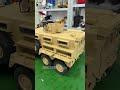 Some details of the 1/12 6x6 P602 MRAP Vehicle!Packing is underway, ready to ship out shortly. #rc